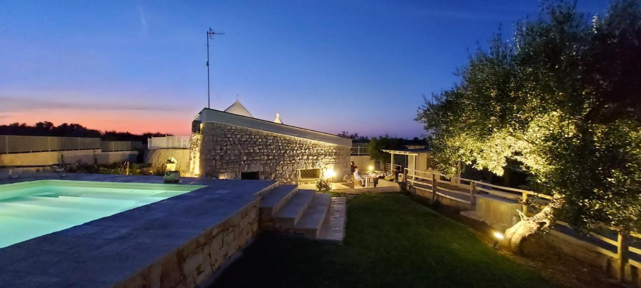 Trulli Lisanna - Exclusive Private Pool And Rooms Up To 10 People Antonelli Buitenkant foto