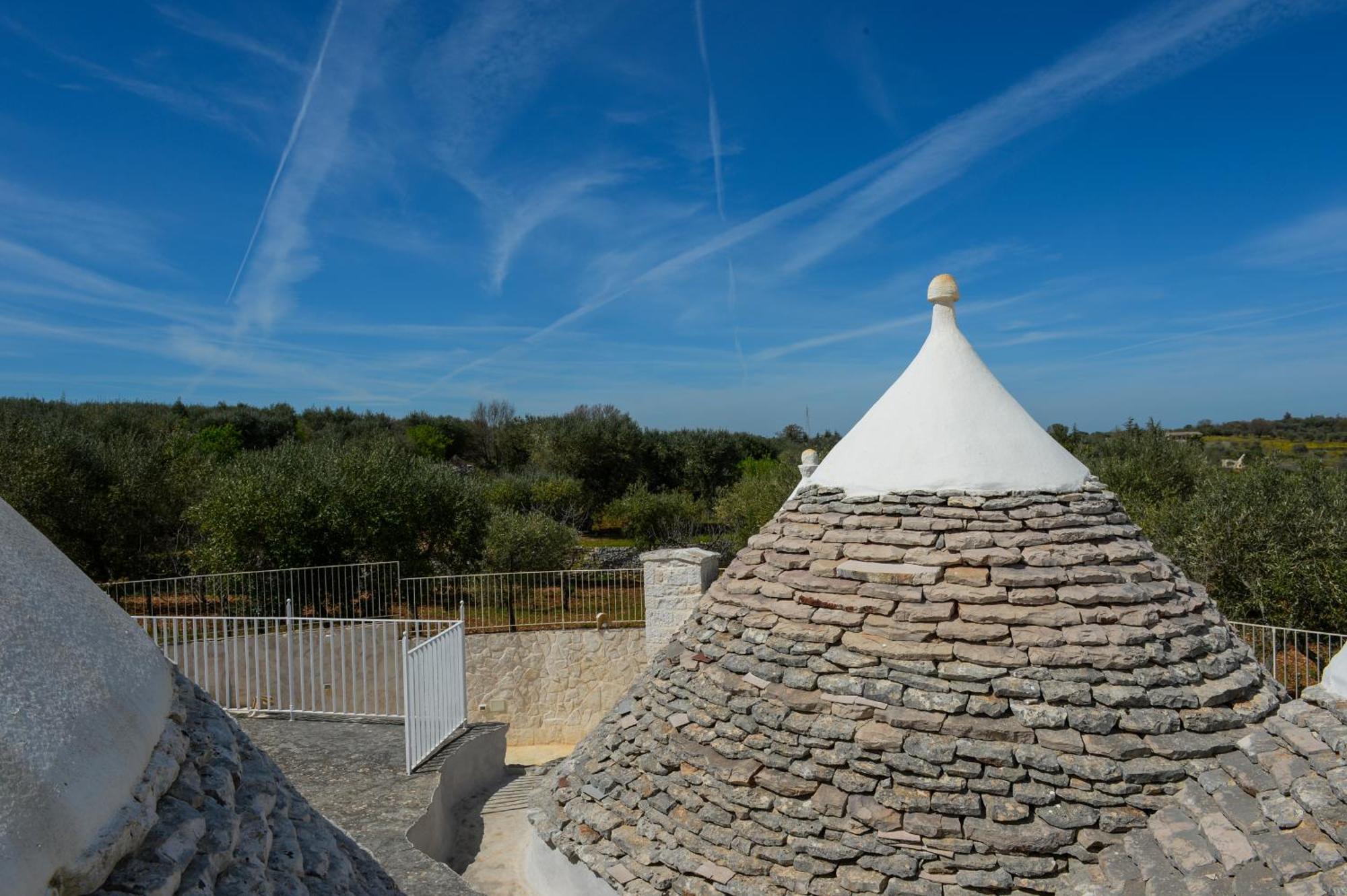 Trulli Lisanna - Exclusive Private Pool And Rooms Up To 10 People Antonelli Buitenkant foto