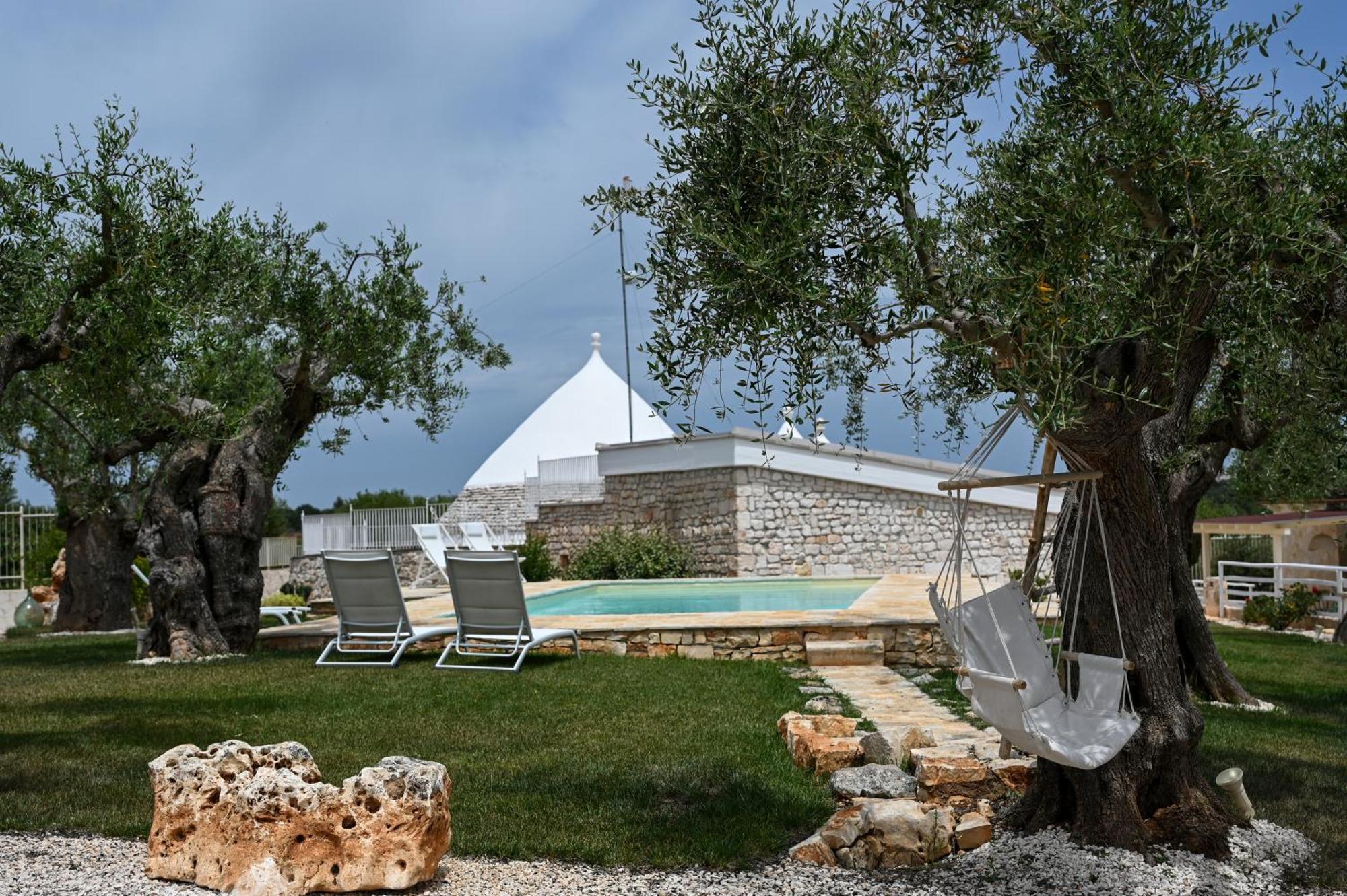 Trulli Lisanna - Exclusive Private Pool And Rooms Up To 10 People Antonelli Buitenkant foto