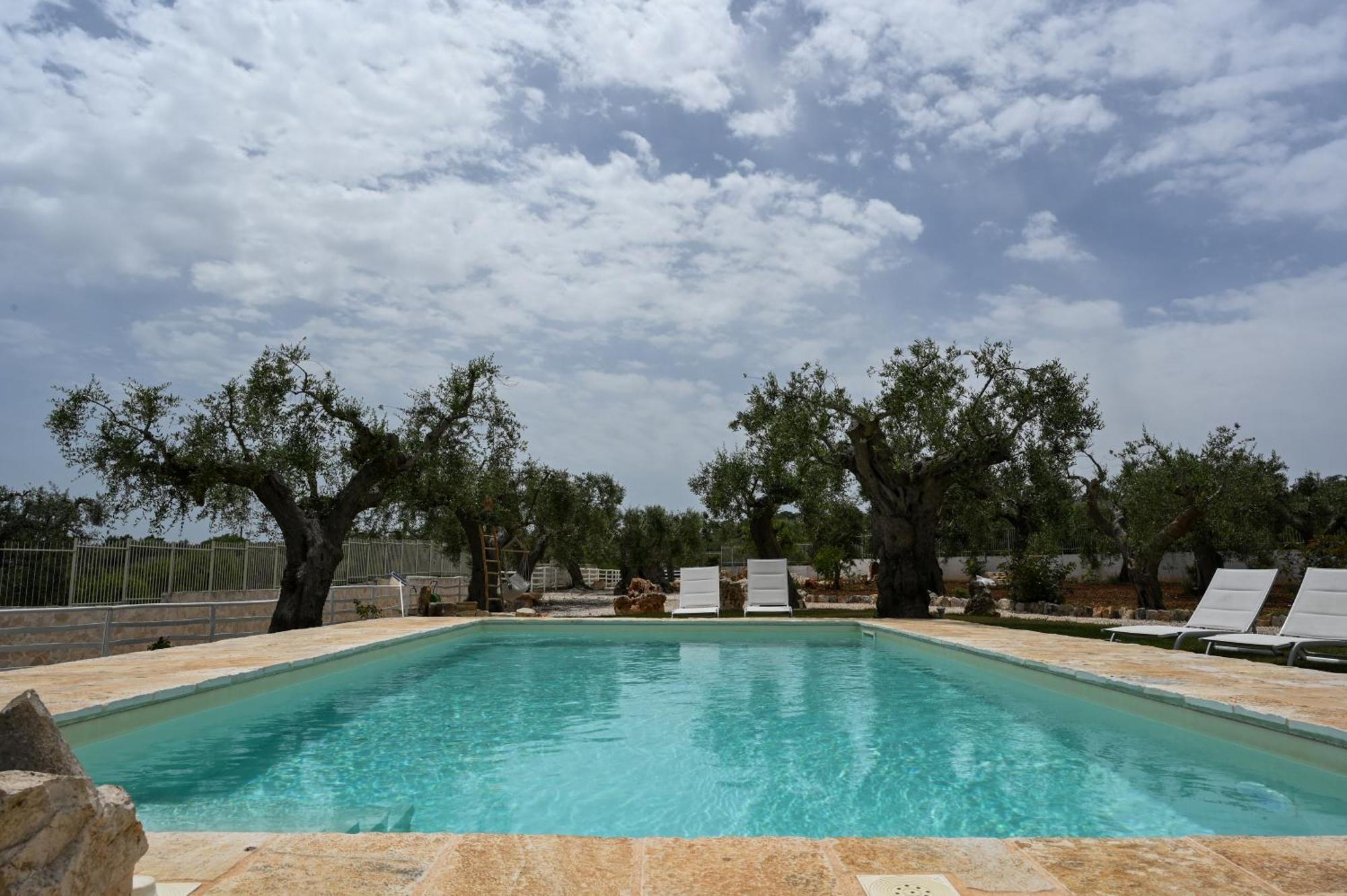 Trulli Lisanna - Exclusive Private Pool And Rooms Up To 10 People Antonelli Buitenkant foto