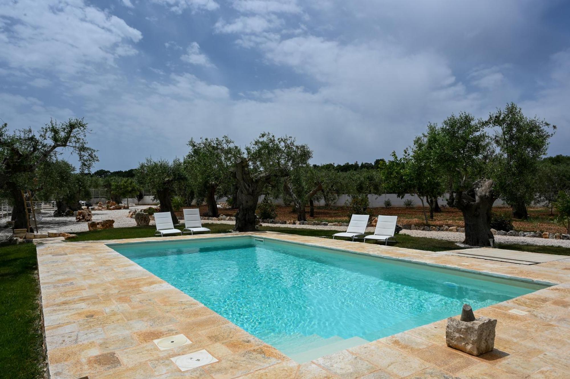 Trulli Lisanna - Exclusive Private Pool And Rooms Up To 10 People Antonelli Buitenkant foto